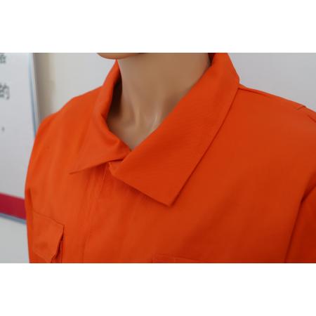 Orange working clothes